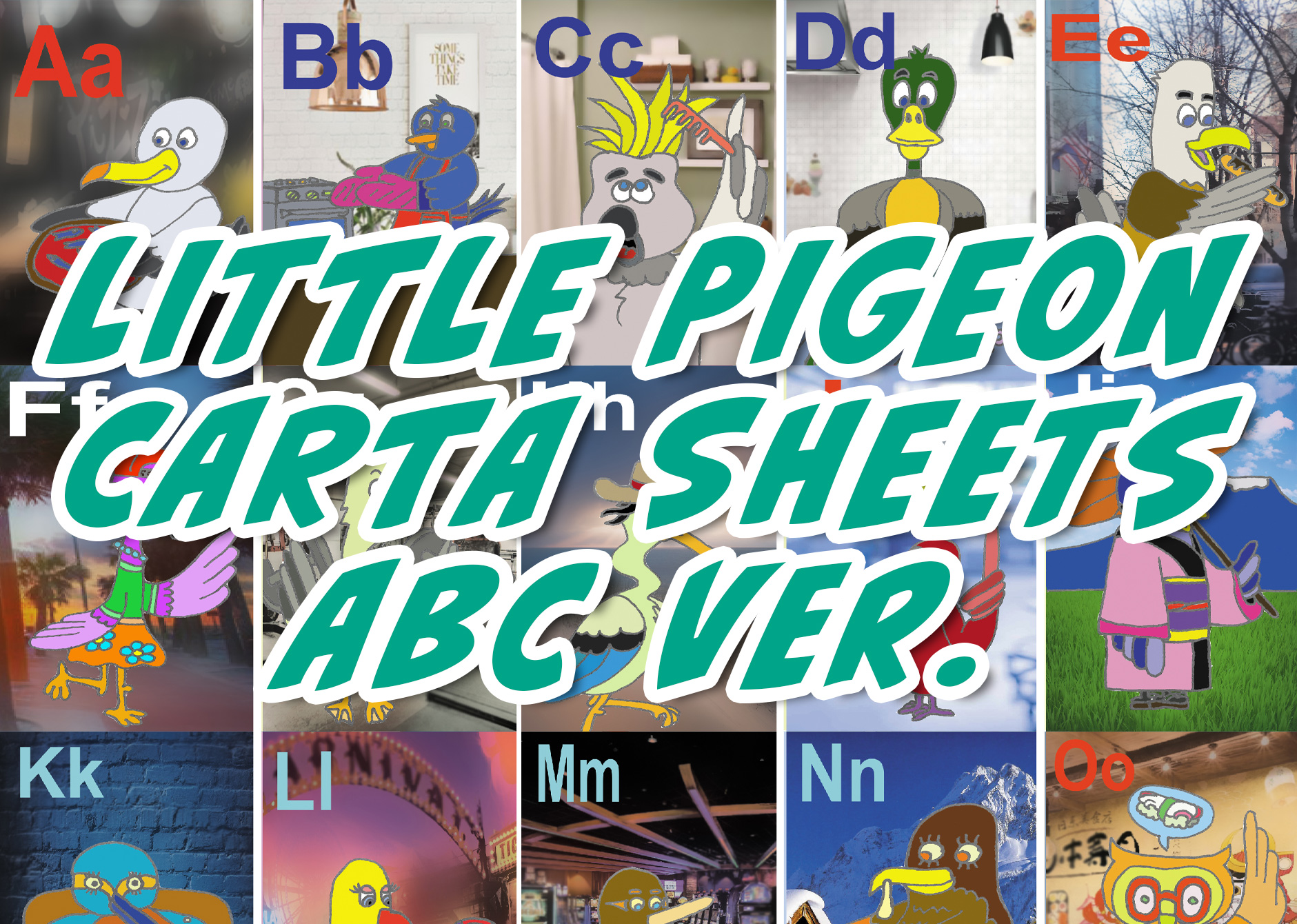 Little Pigeon Carta Sheets